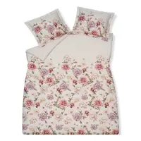 Vandyck Dekbedovertrek Harmony Cream Tan Satijn-200 x 200 / 220 cm | 2-Persoons