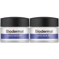 Biodermal 2x Nachtcreme Anti Age 50+ 50 Ml