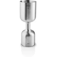 Eva Solo Liquid lounge maatbeker 5 cl Brushed steel