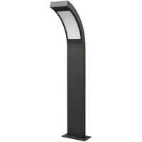 LUCANDE Buitenverlichting , Juvia, Zwart, Balkon, Aluminium, Modern
