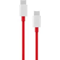 OnePlus Warp Charge Usb A naar Usb C Kabel 1m Kunststof Rood