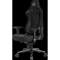 Ultradesk THRONE – Ergonomische Gamingstoel – Zwart – 4D Armleuningen – Verstelbare Rugleuning tot 170° – Waterafstotende Bekleding – Inclusief 2 Kussens met Koelgel