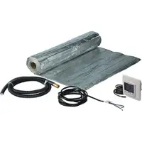 Uponor Comfort E elektrische vloerverwarmingsfolieset t.b.v. laminaat, parket en vinylvloeren 7m² 980W, incl. thermostaat