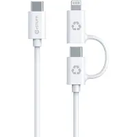 ESTUFF ES600170 USB-kabel USB 2.0 1 m Wit