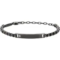 Breil Armband zwart / transparant