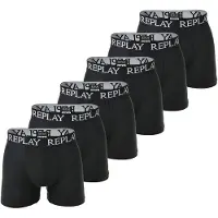 Replay Boxershorts zwart / wit