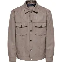 Only & Sons Tussenjas donkerbeige