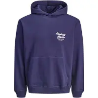 Jack & Jones Junior Sweatshirt donkerblauw / wit