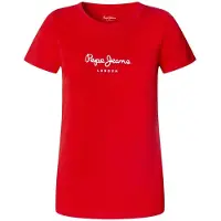 Pepe Jeans Shirt 'New Virginia' rood / wit