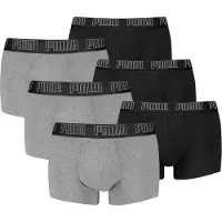 Puma Boxershorts grijs / zwart