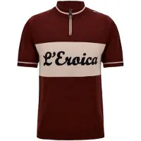 Santini Eroica Official Wool Korte Mouw Wielertrui