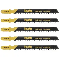 Kwb 610325 Decoupeerzaagbladen, houtbewerking, speciale insteektanden, HCS, 5 x grof 5 stuk(s)