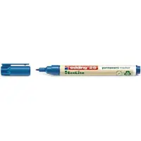 Edding Viltstift 25 eco rond 1mm blauw | 10 stuks