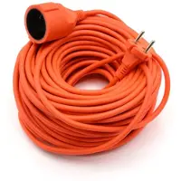 GEKO Elektrisch verlengsnoer voor tuin - 30m - 230V - 10A - IP20