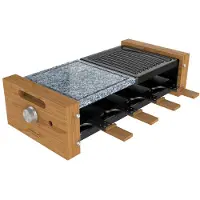 Cecotec Houten Raclette Kaas En Grill 8400 Wood Mixgrill One Size