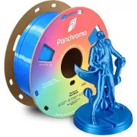 Polymaker CA03002 Panchroma Silk Filament PLA kunststof Zijdeglans 1.75 mm 1000 g Blauw 1 stuk(s)