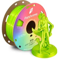 Polymaker CA03009 Panchroma Silk Filament PLA kunststof Zijdeglans 1.75 mm 1000 g Lime, Groen 1 stuk(s)