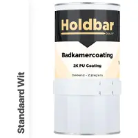 Holdbar Badkamercoating Standaard Wit 1 kg