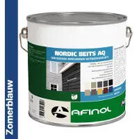 Afinol Nordic Beits AQ Zomerblauw 5 liter