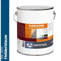 Afinol Vloercoating Helderblauw (RAL 5010) 5 liter