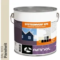 Afinol Systeemverf-Schakelverf Parelwit (RAL 1013) 2,5 liter