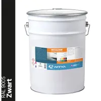 Afinol Metaalverf Zwart (RAL 9005) 20 liter