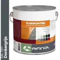 Afinol Vloercoating Donkergrijs (RAL 7011) 2,5 liter