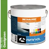 Afinol Metaalverf Geelgroen (RAL 6018) 2,5 liter