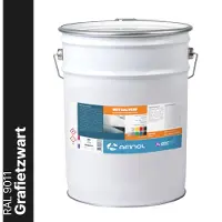Afinol Metaalverf Grafietzwart (RAL 9011) 20 liter