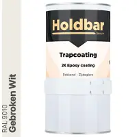 Holdbar Trapcoating Gebroken Wit (RAL 9010) 1 kg