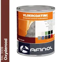 Afinol Vloercoating Oxyderood (RAL 3009) 750 ml