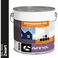 Afinol Systeemverf-Schakelverf Zwart (RAL 9005) 2,5 liter