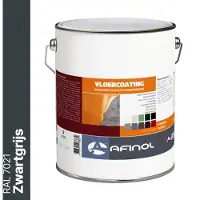 Afinol Vloercoating Zwartgrijs (RAL 7021) 5 liter