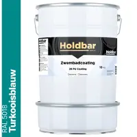 Holdbar Zwembadcoating Turkooisblauw (RAL 5018) 10 kg