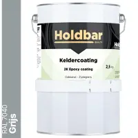 Holdbar Keldercoating Grijs (RAL 7040) 2,5 kg