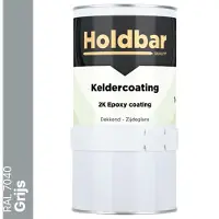 Holdbar Keldercoating Grijs (RAL 7040) 1 kg