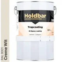 Holdbar Trapcoating Creme Wit (RAL 9001) 2,5 kg