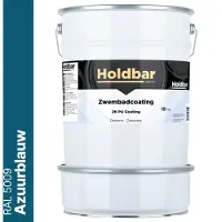 Holdbar Zwembadcoating Azuurblauw (RAL 5009) 10 kg