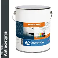 Afinol Metaalverf Antracietgrijs (RAL 7016) 5 liter