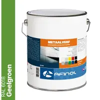 Afinol Metaalverf Geelgroen (RAL 6018) 5 liter