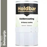 Holdbar Keldercoating Betongrijs (RAL 7023) 1 kg