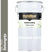 Holdbar Keldercoating Betongrijs (RAL 7023) 5 kg