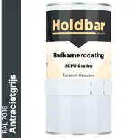 Holdbar Badkamercoating Antracietgrijs (RAL 7016) 1 kg