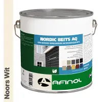 Afinol Nordic Beits AQ Noors Wit 5 liter