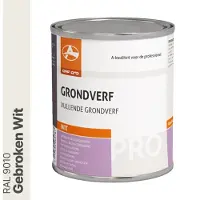 OAF PRO Grondlak Professioneel Gebroken Wit (RAL 9010) 750 ml