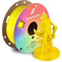 Polymaker CA03021 Panchroma Silk Filament PLA kunststof Zijdeglans 1.75 mm 1000 g Yellow, Geel 1 stuk(s)