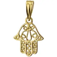 Marie-Celeste Marie Celeste hanger fatima hand - Goud