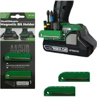 StealthMounts Bithouder voor Hikoki/Metabo HPT/Hitachi | Groen | 2 stuks - BH-MHH-GRN-2