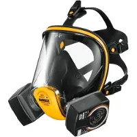 DeWalt DXIR1FFMLA2P3 Lichtgewicht Herbruikbaar Volgelaatsmasker Met A2P3 Filters - Maat L
