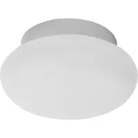 Ledvance Slimme plafondlamp Orbis Wall Aqua, dimbaar, wit / opaal, Badkamer, metaal, Modern, Slimme plafondlamp